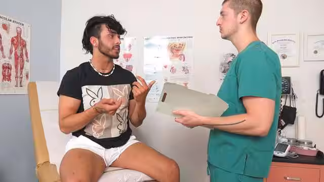 CollegeBoyPhysicals – Cayden’s First Time Exam – Cayden August & Dr Ryder