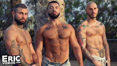 EricVideos – Horny Studs Part 1 – Fabio Vini, Jeffrey Lloyd & Nik Fros