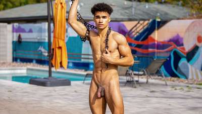 GayHoopla – Hot New Amateur Justin Tyme Goes Pro