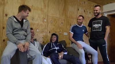 HungYoungBrit – Verbal scally lads GANG-FUCK creampie ALL 5 loads fucked up cute farm boy MaleRevenue