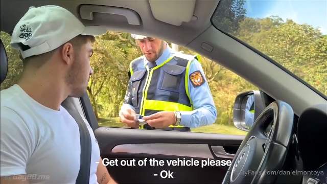 OnlyFans – Daniel Montoya – Fucking With The Traffic Officer
