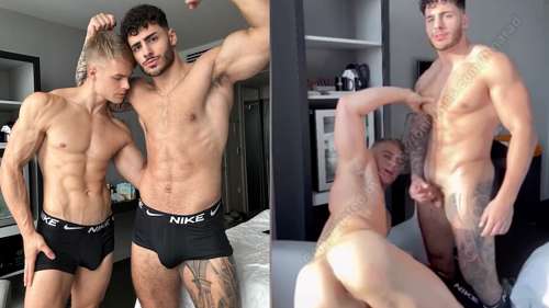 OnlyFans – Dildo Action – PeachyyBoy & FitNarad