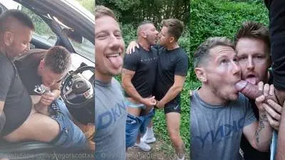 OnlyFans – Gregor Scott with GayNaughtyWelsh & NaughtyGayWelsh