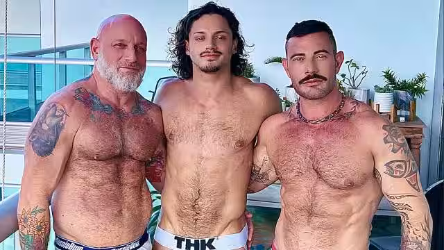 OnlyFans – Luca del Rey, SexyStache & TheDaddyFinger