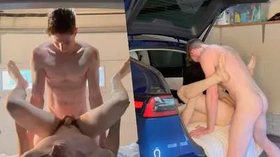 OnlyFans – TheStepBrothers – Garage fuck