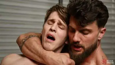 KinkMen – The Body Shop – Sage Roux Gets Brutalized By Heath Halo