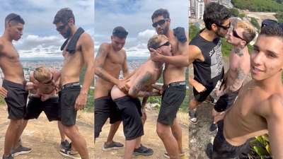 OnlyFans – Adventure with hung twinks in the top of the hills – Hariel, olimpivs & XOOliverX1