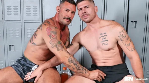 TheBroNetwork – After Workout 2 – Derek Spears, SexyStache