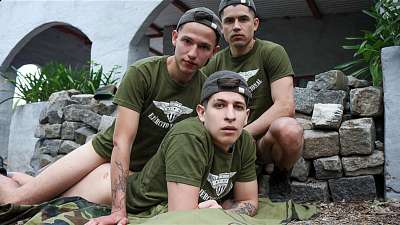MilitaryDick – Need a Break to Fuck  These Military Hunks Sure Do – Jake Lotti, Bautista Nores, Caetano Soares