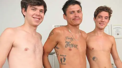 CollegeBoyPhysicals – Breeding And Getting Physical – Chris Star, Dakota Lovell & Andy Adler