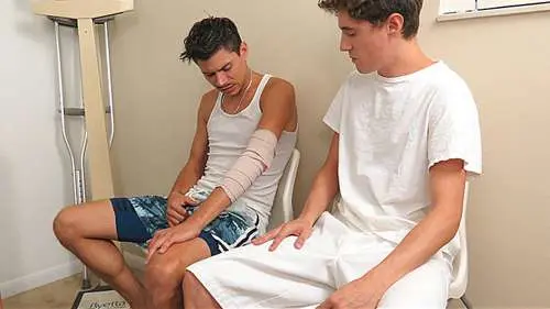 CollegeBoyPhysicals – Fucking The Pain Away – Chris Star & Andy Adler