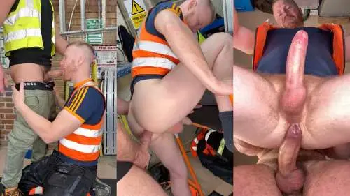 OnlyFans – TradesmanCock – Creampie! – Angus & Jordan King