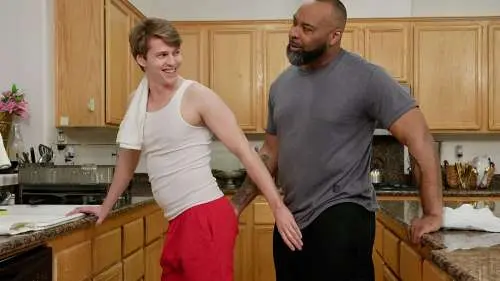 DownlowBoys – Training Sage Roux Butt With Ray Diesel Cock