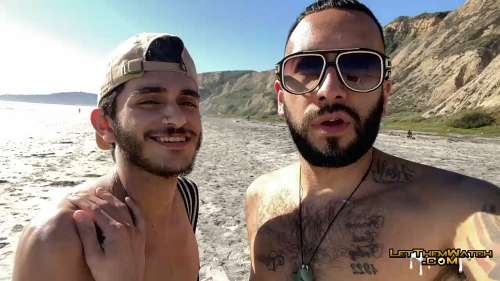 LetThemWatch – Public Beach Fuck – Juven, Lucian