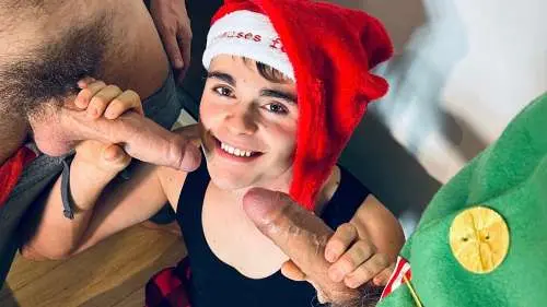 OnlyFans – The most beautiful Christmas gift – Andolini, DaddyXXXL & Hugo Dupré