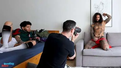 BentleyRace – Behind the scenes with our hot mate Adonay Armas