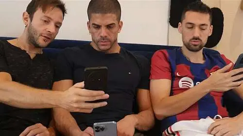 GayNetwork – Trio of football players – Liam Harding, Zalthy Sanz
